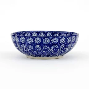 Miska muszelka 023 h-4cm <br> 2615X Kobaltowa koronka